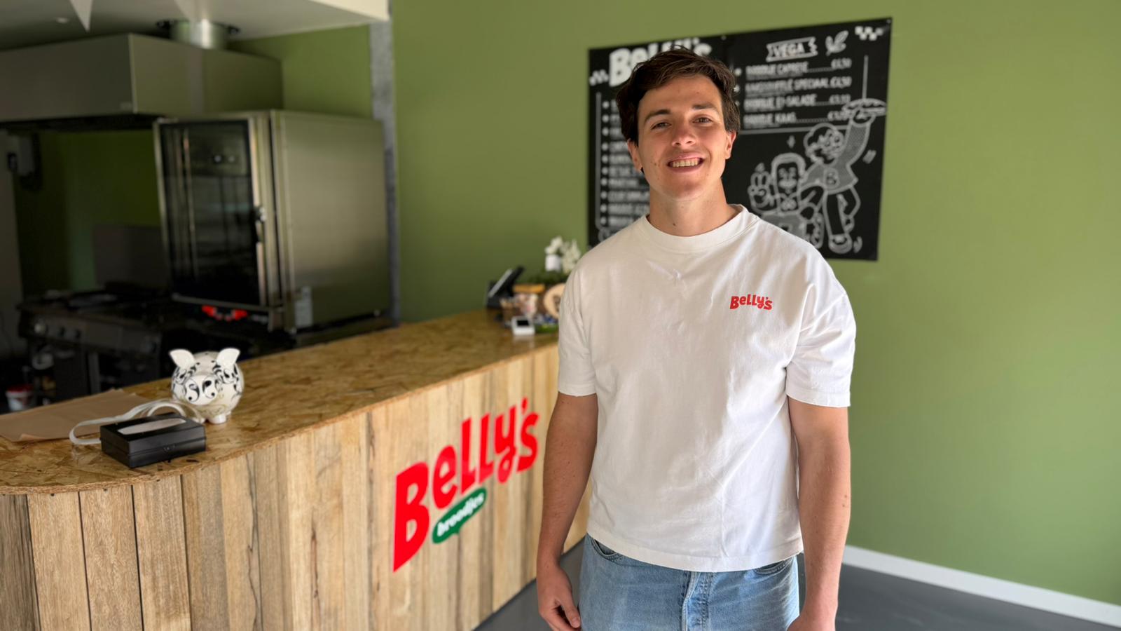 Nick Buiks van Belly's Broodjes aan de Ambachtlaan in Etten-Leur